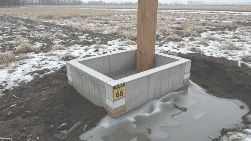 Jakie są konsekwencje przemarzania gruntu dla betonu?