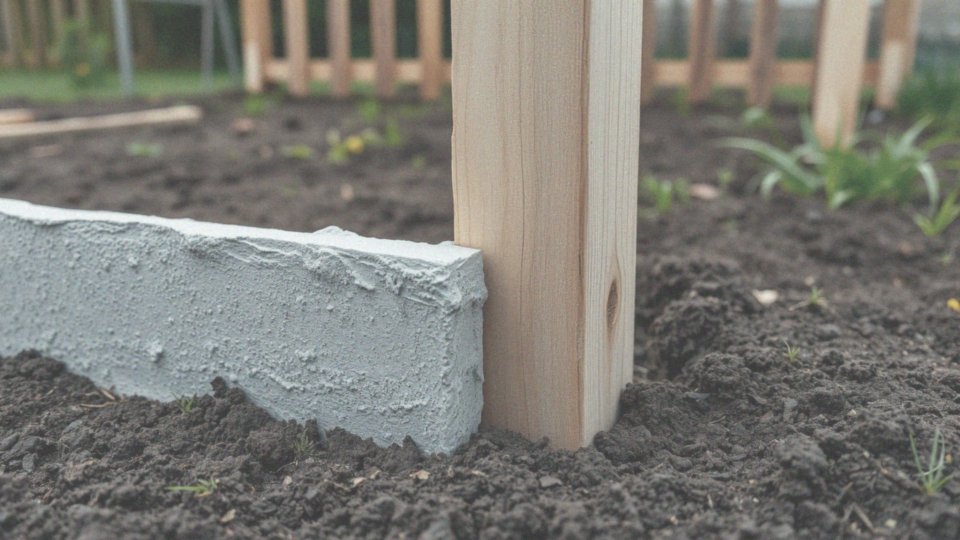 Jak wydłuża się żywotność słupków ogrodzeniowych dzięki zastosowaniu betonu?