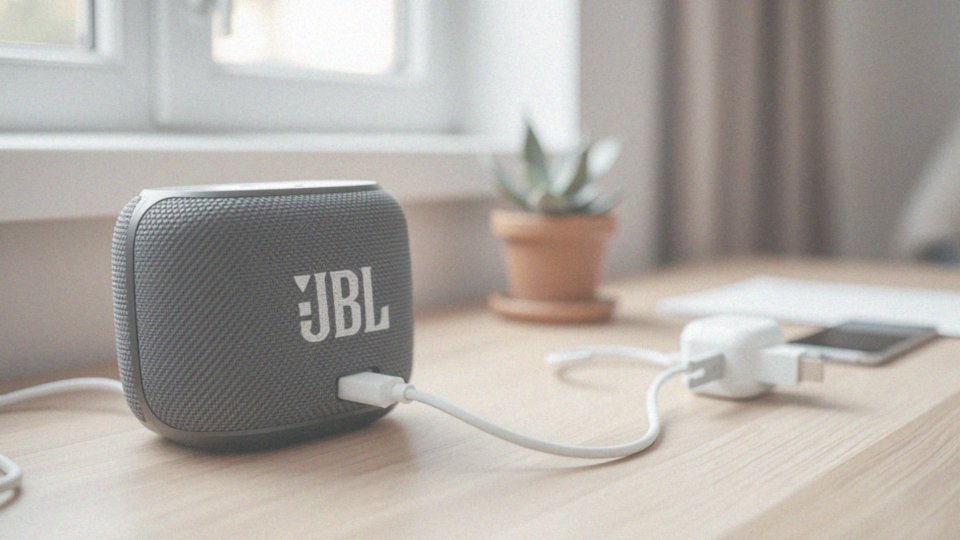 Jak wygląda proces ładowania głośnika JBL Go 3?