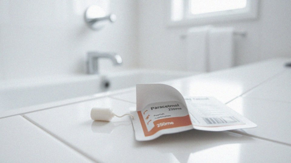 Jakie są przeciwwskazania do stosowania czopków paracetamol 250 mg?