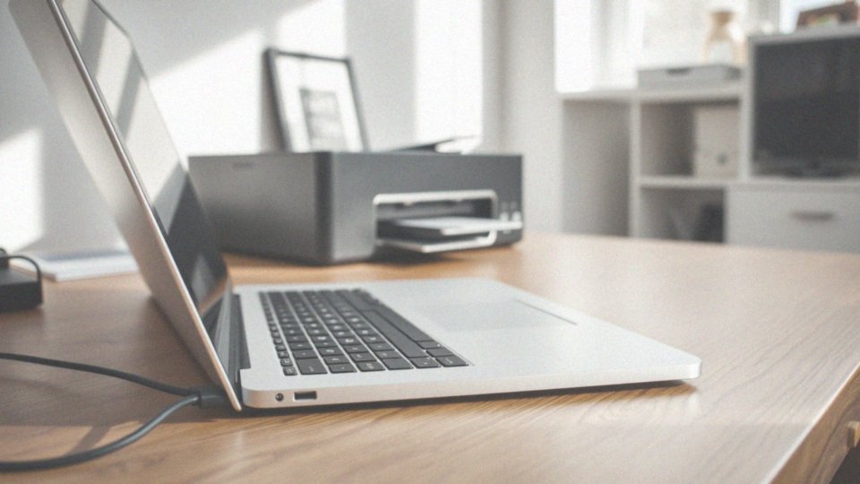 Jak podłączyć drukarkę przez kabel USB?