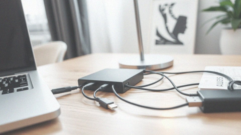 Jak problem z portem USB lub kablem wpływa na niewykrywalność dysku?