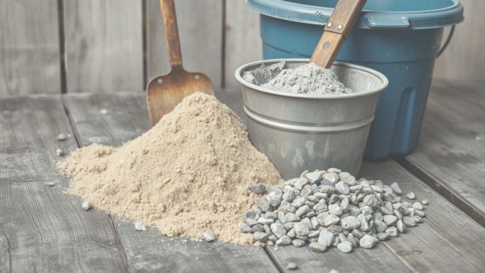 Jakie materiały są potrzebne do betonu na słupek ogrodzeniowy?