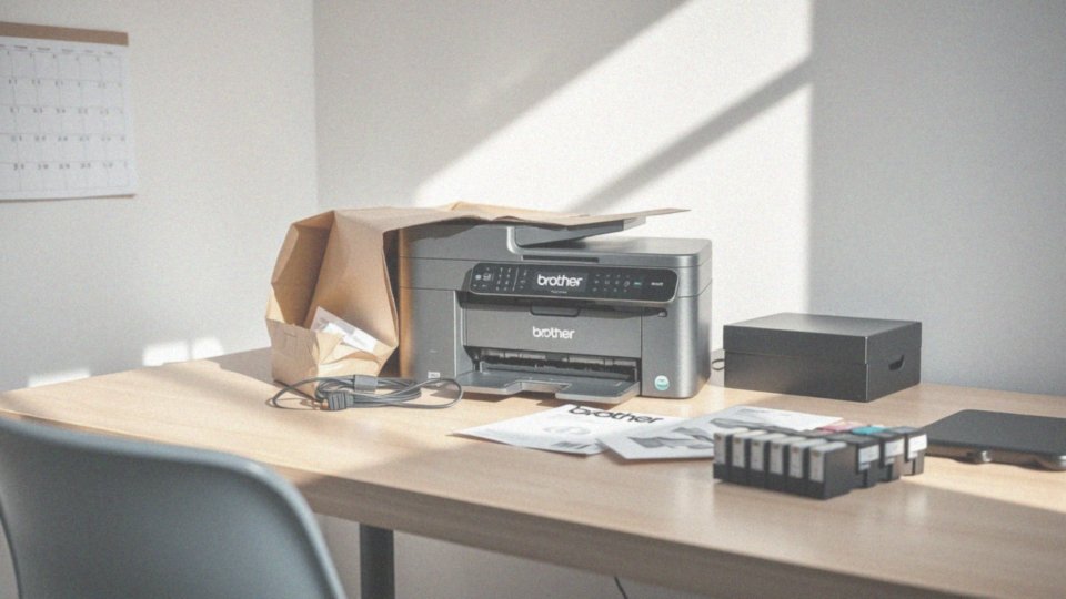 Jak rozpakować drukarkę Brother i przygotować ją do instalacji?
