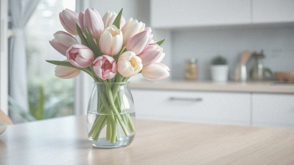 Jakie są zalety sztucznych tulipanów w wazonie?