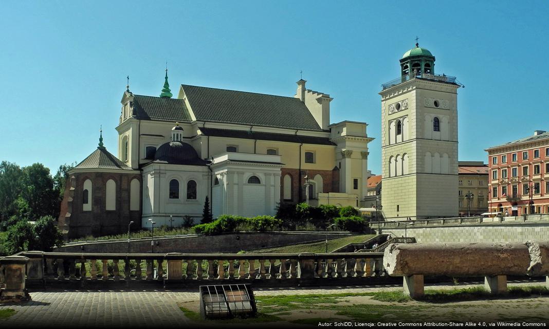 Świąteczny mapping na Trakcie Królewskim w Warszawie